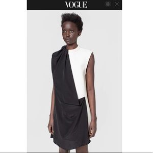 A.L.C. Fall 2013 Ready-to-Wear Black White Dress